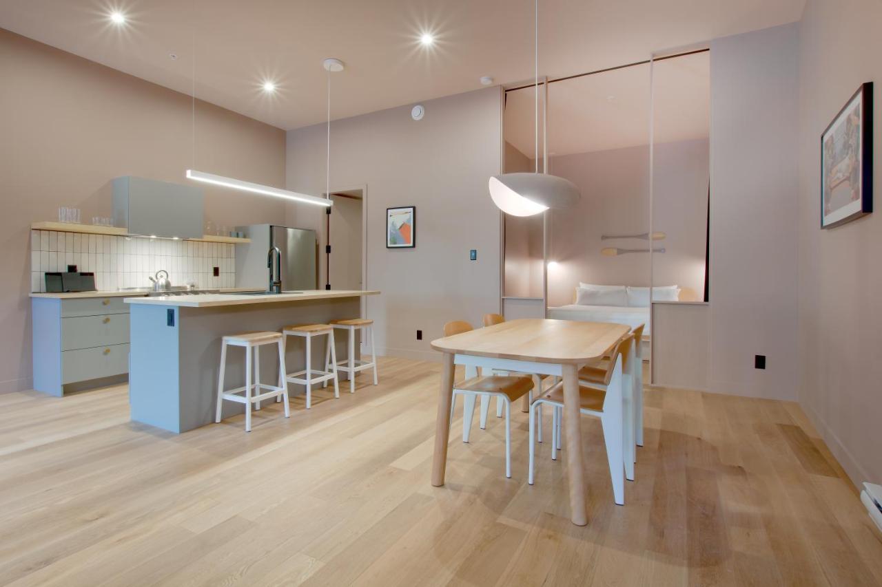 Ferienwohnung Les Lofts De La Fabrique By Les Lofts Vieux-Quebec Zimmer foto